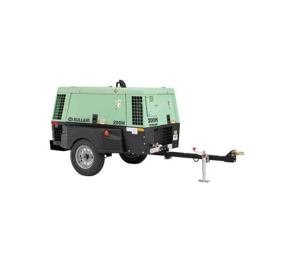 200 – 260 CFM Portable Diesel Air Compressor Rental - Image 3